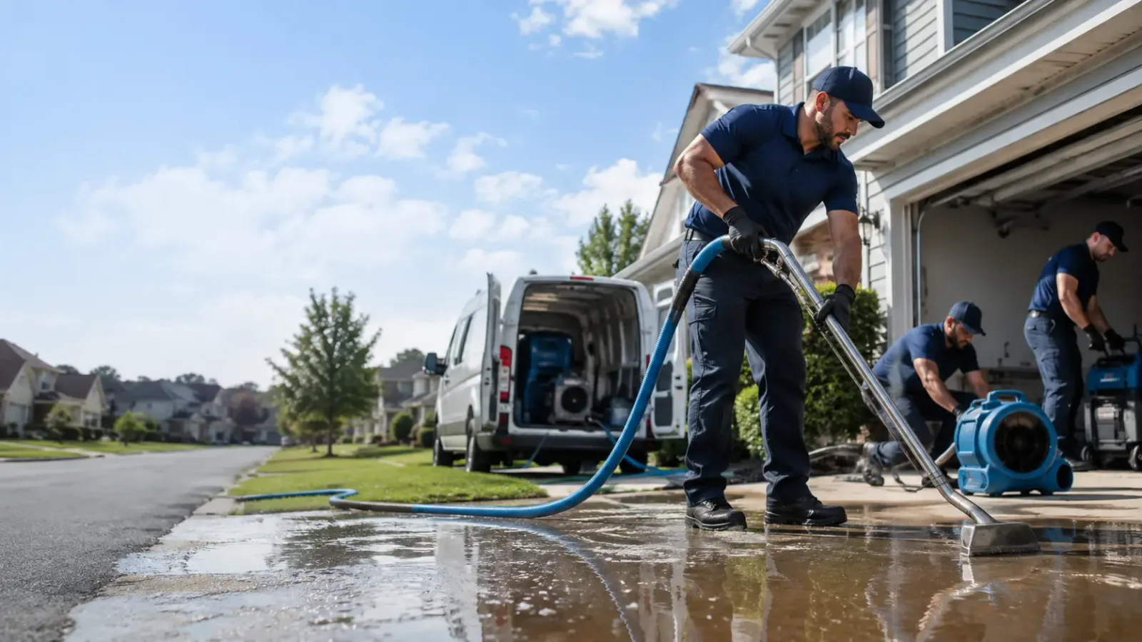 Flood Damage Restoration in Winchester, KS